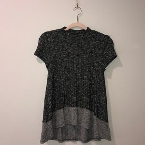 Dark grey blouse